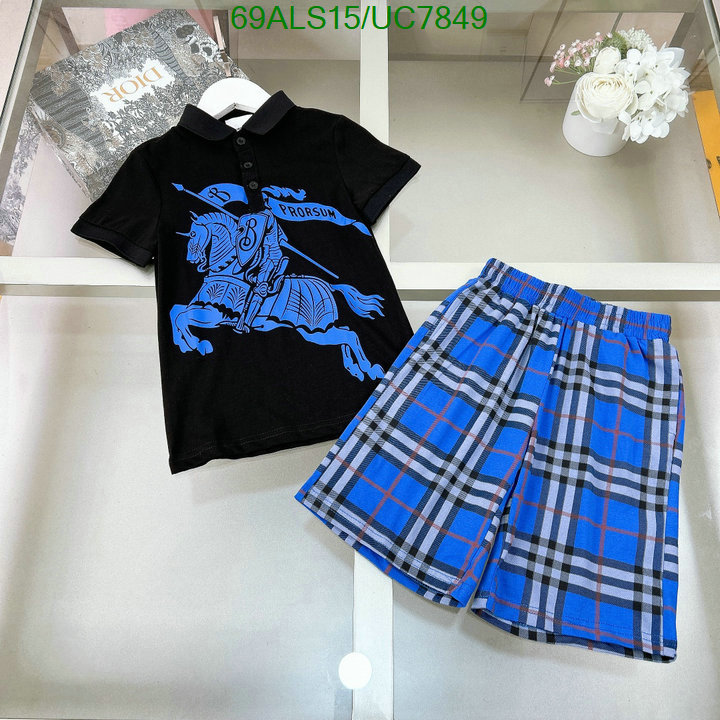 Burberry-Kids clothing Code: UC7849 $: 69USD