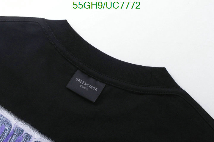 Balenciaga-Clothing Code: UC7772 $: 55USD