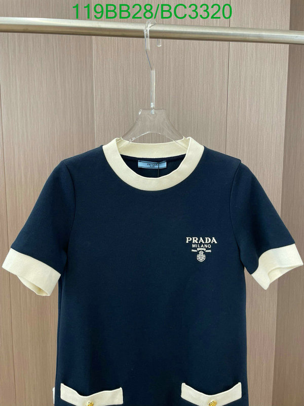 Prada-Clothing Code: BC3320 $: 119USD