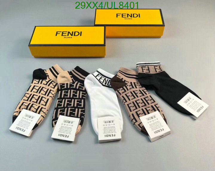 Fendi-Sock Code: UL8401 $: 29USD