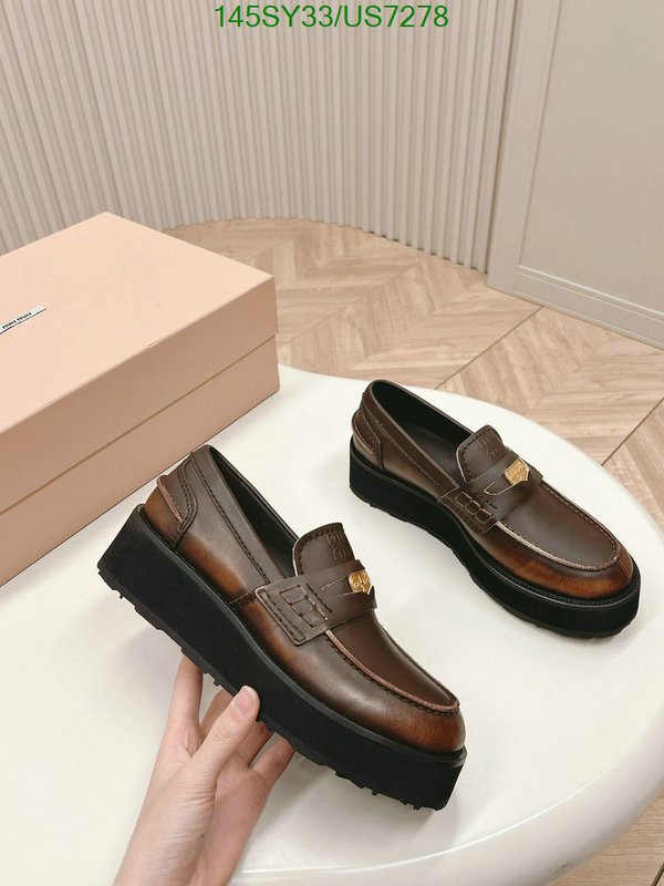 Miu Miu-Women Shoes Code: US7278 $: 145USD