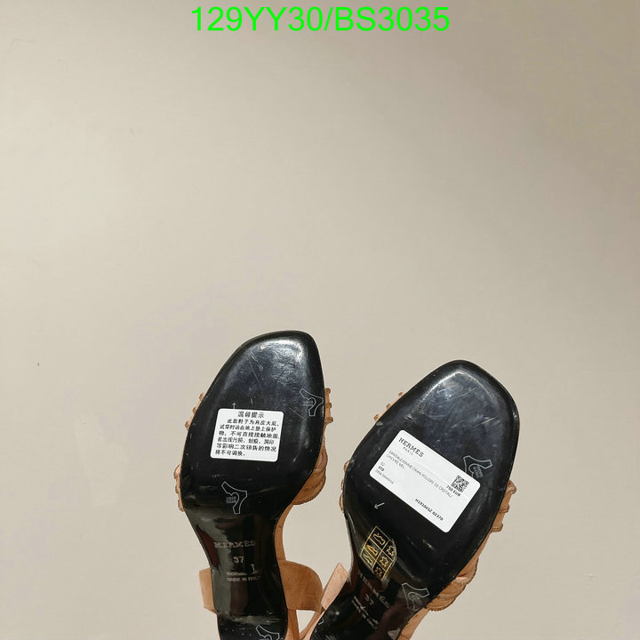 Hermes-Women Shoes Code: BS3035 $: 129USD