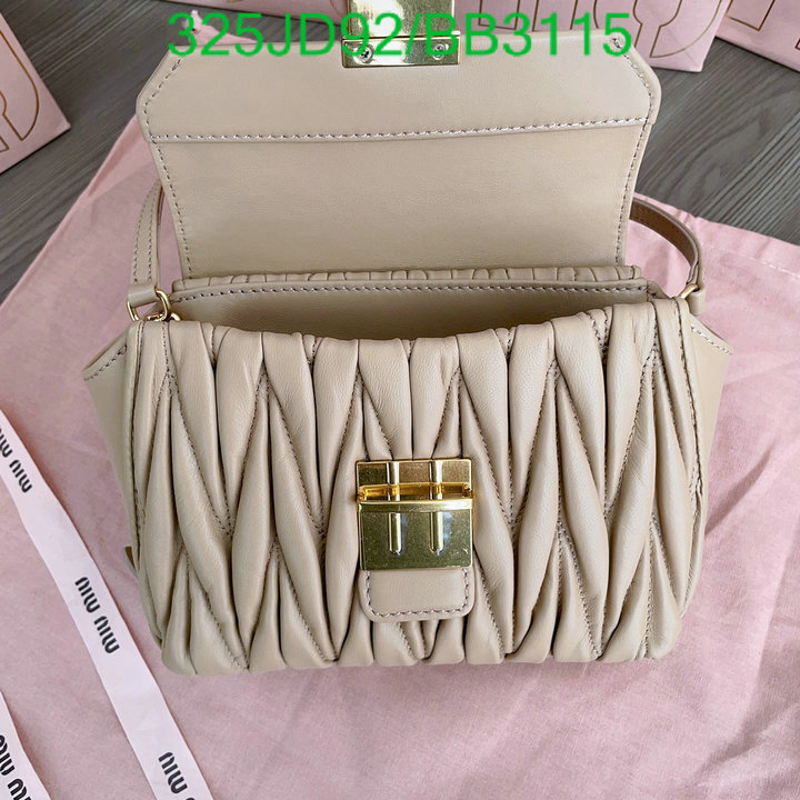 Miu Miu-Bag-Mirror Quality Code: BB3115 $: 325USD