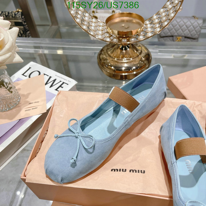 Miu Miu-Women Shoes Code: US7386 $: 115USD