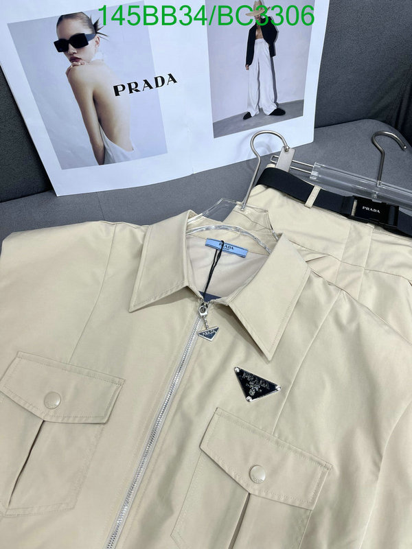 Prada-Clothing Code: BC3306 $: 145USD