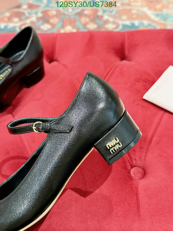 Miu Miu-Women Shoes Code: US7384 $: 129USD