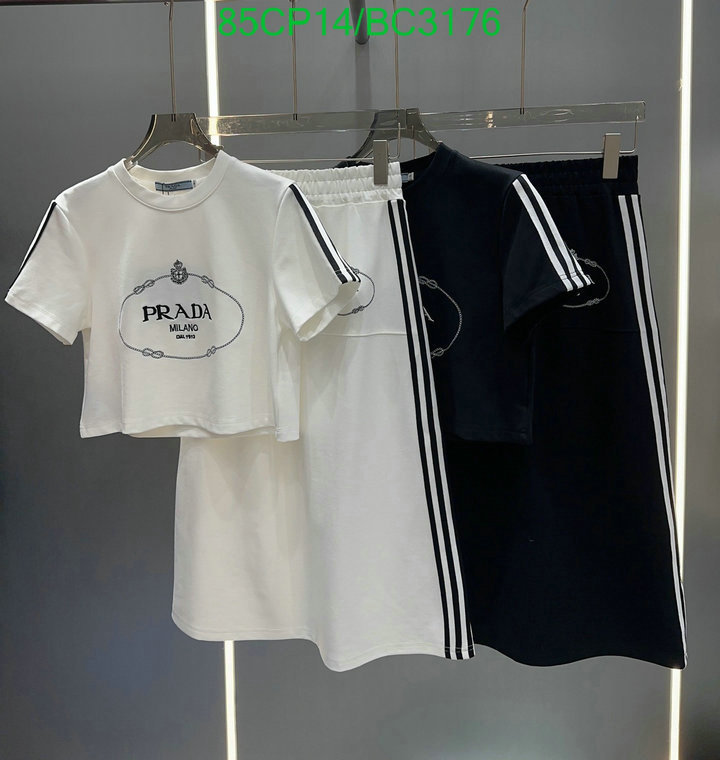 Prada-Clothing Code: BC3176 $: 85USD