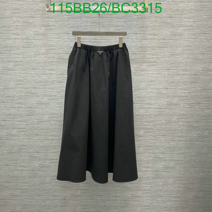 Prada-Clothing Code: BC3315 $: 115USD