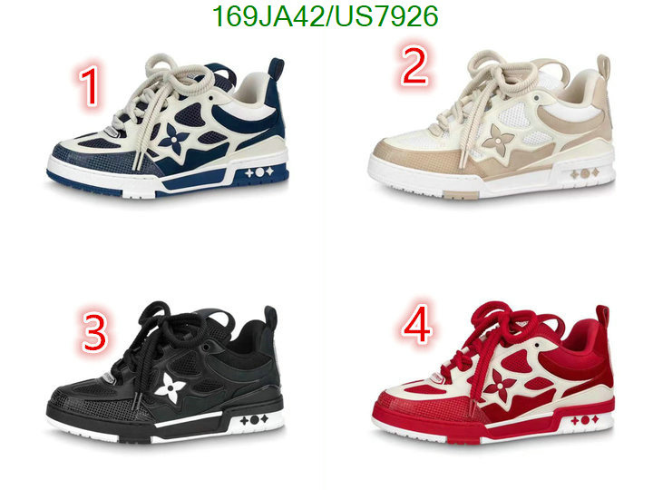 LV-Men shoes Code: US7926 $: 169USD