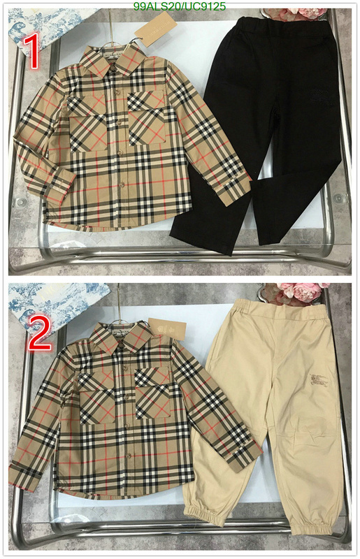 Burberry-Kids clothing Code: UC9125 $: 99USD