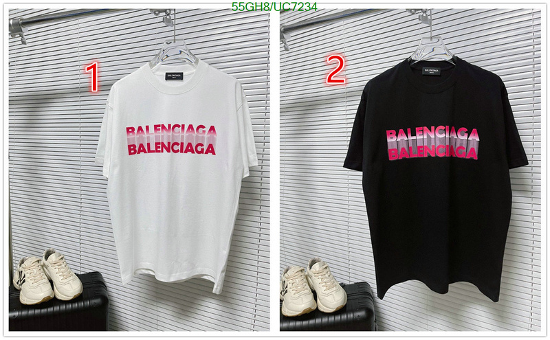 Balenciaga-Clothing Code: UC7234 $: 55USD