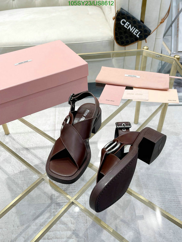Miu Miu-Women Shoes Code: US8612 $: 105USD