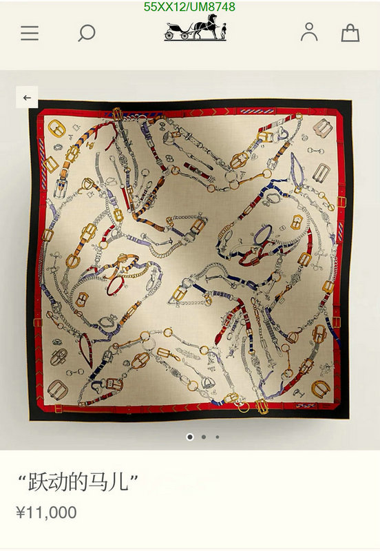 Hermes-Scarf Code: UM8748 $: 55USD