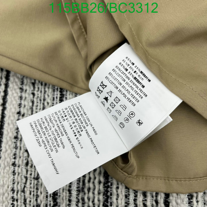 Prada-Clothing Code: BC3312 $: 115USD