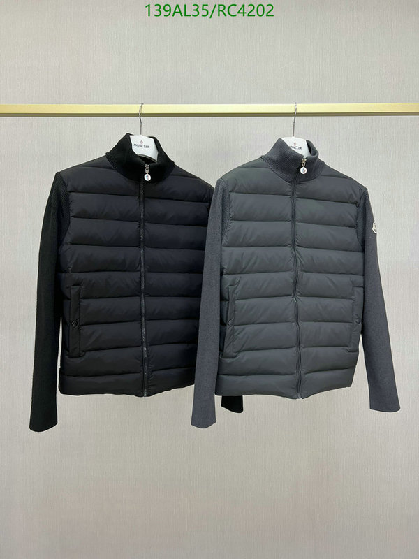 Moncler-Down jacket Men Code: RC4202 $: 139USD