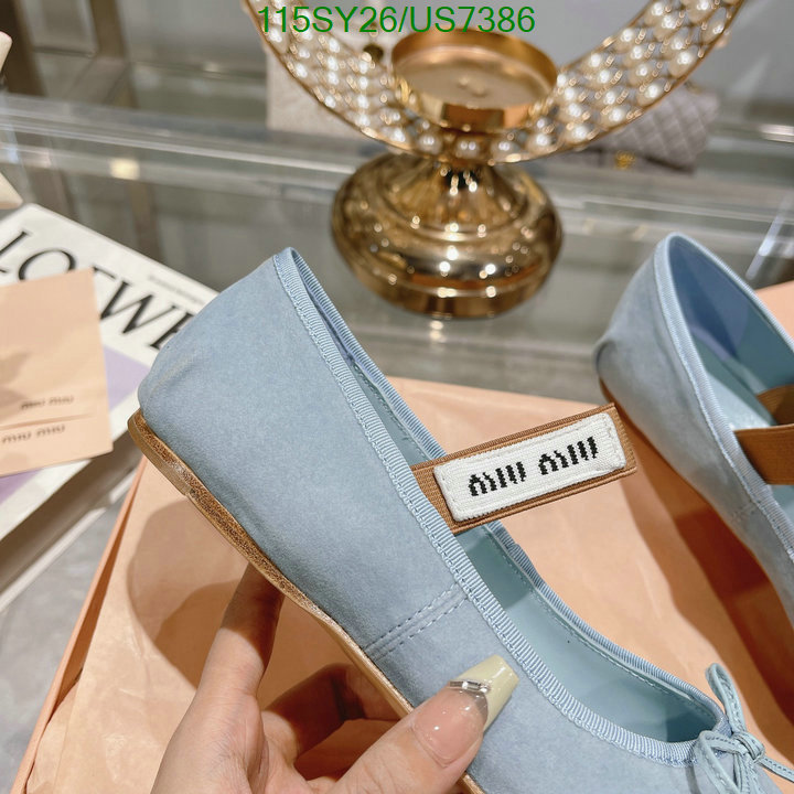Miu Miu-Women Shoes Code: US7386 $: 115USD