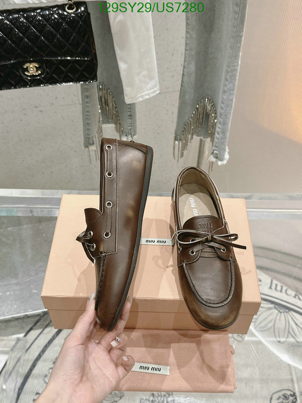 Miu Miu-Women Shoes Code: US7280 $: 129USD