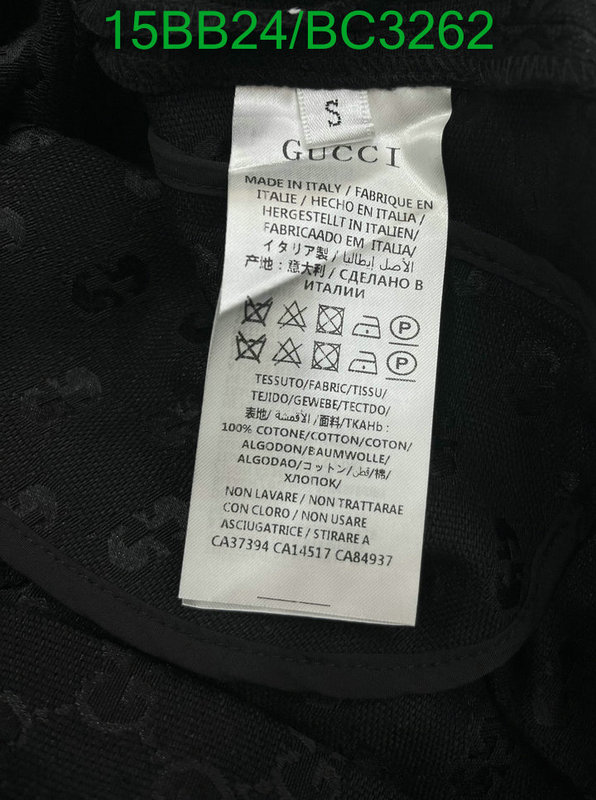 Gucci-Clothing Code: BC3262 $: 15USD