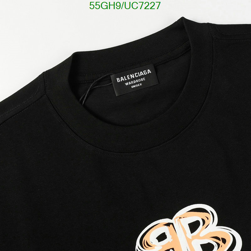 Balenciaga-Clothing Code: UC7227 $: 55USD