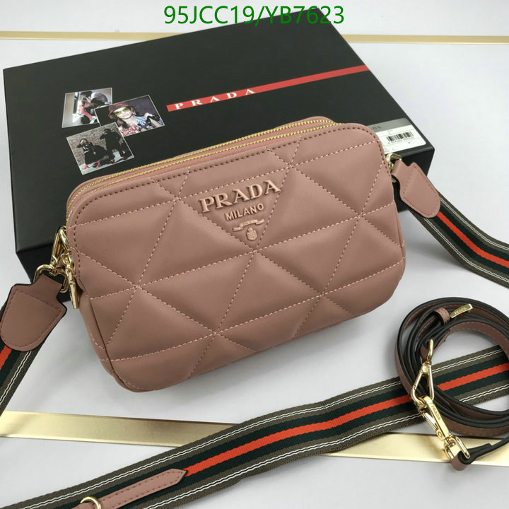 Prada-Bag-4A Quality Code: YB7623 $: 95USD