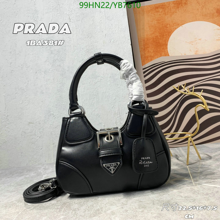 Prada-Bag-4A Quality Code: YB7610 $: 99USD