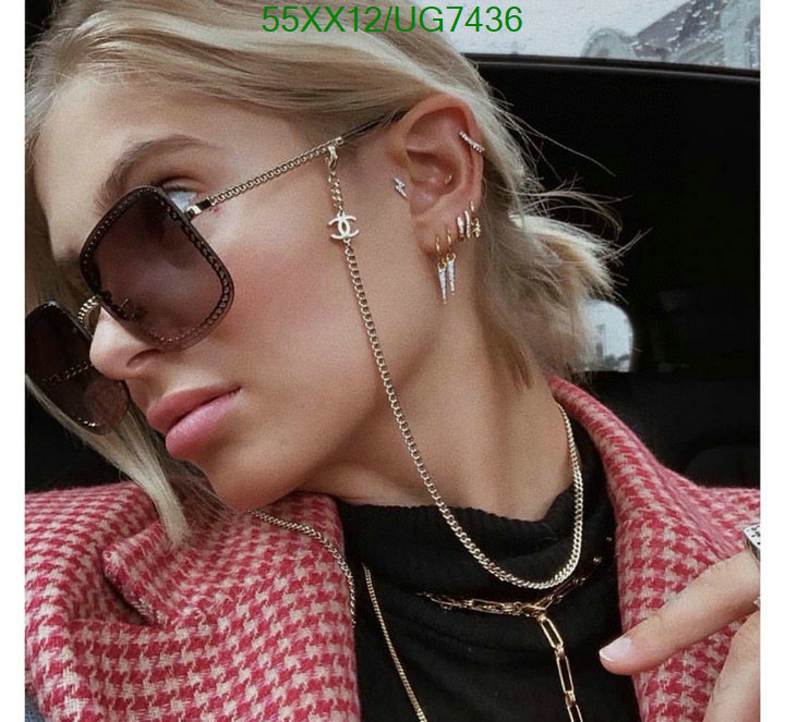 Chanel-Glasses Code: UG7436 $: 55USD