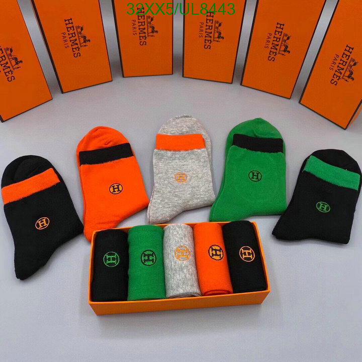 Hermes-Sock Code: UL8443 $: 32USD