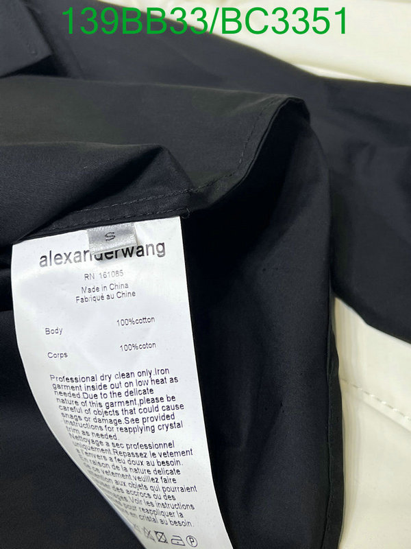 Alexander Wang-Clothing Code: BC3351 $: 139USD