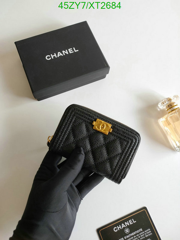 Chanel-Wallet(4A) Code: XT2684 $: 45USD