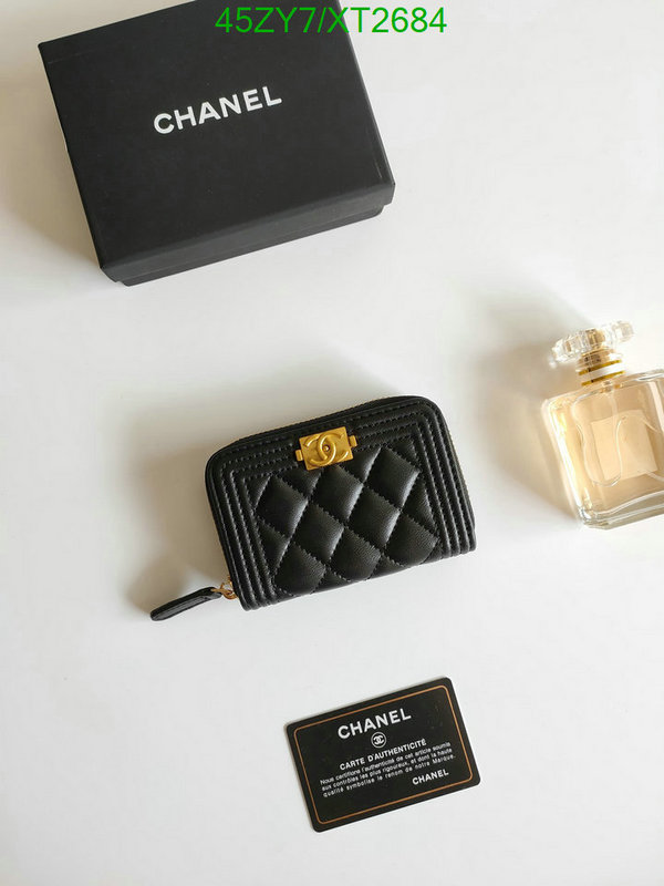 Chanel-Wallet(4A) Code: XT2684 $: 45USD