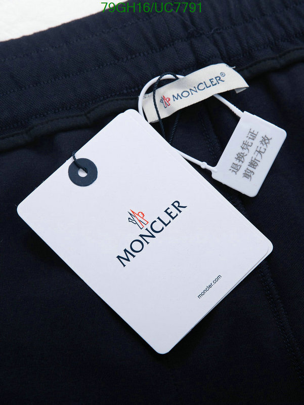Moncler-Clothing Code: UC7791 $: 79USD