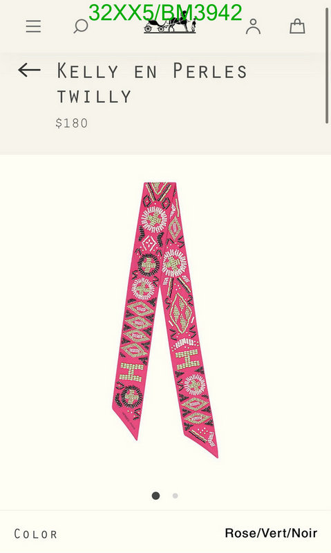 Hermes-Scarf Code: BM3942 $: 32USD