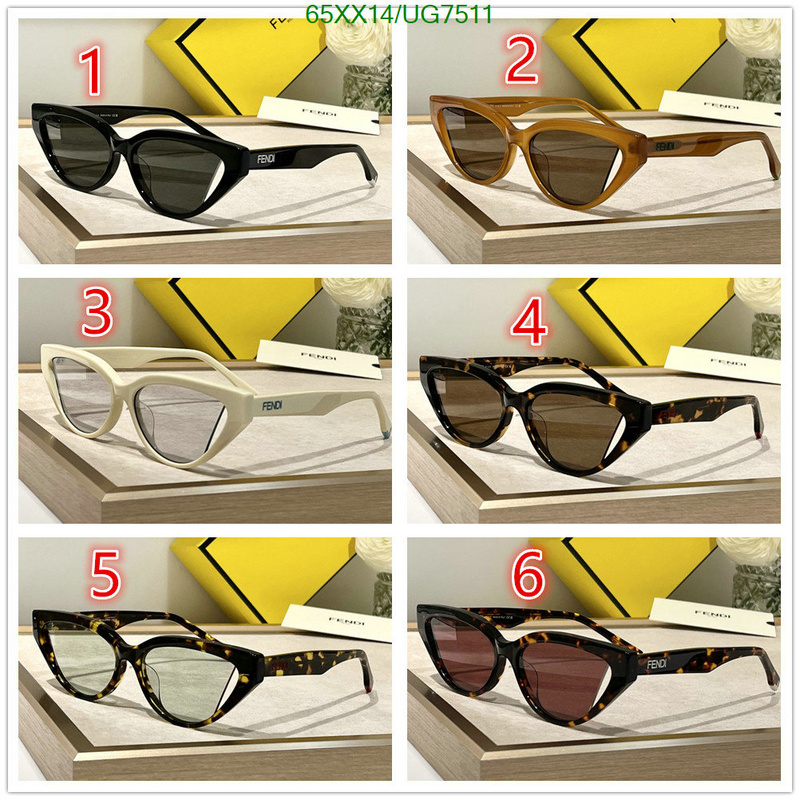 Fendi-Glasses Code: UG7511 $: 65USD