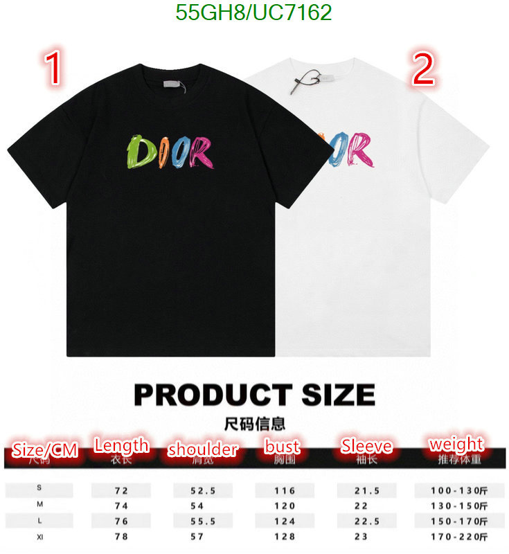 Dior-Clothing Code: UC7162 $: 55USD