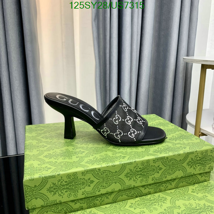 Gucci-Women Shoes Code: US7315 $: 125USD