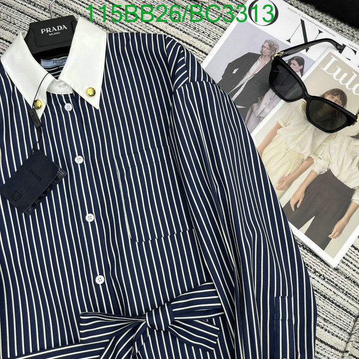 Prada-Clothing Code: BC3313 $: 115USD