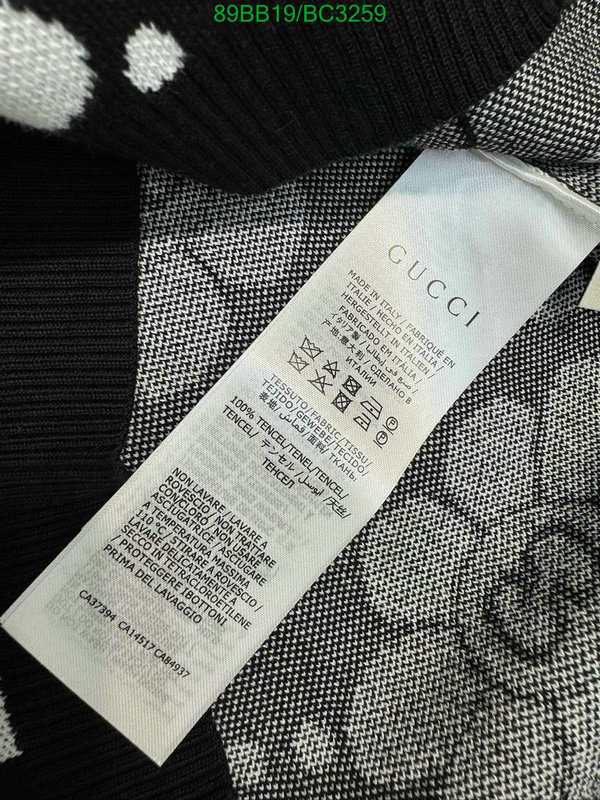Gucci-Clothing Code: BC3259 $: 89USD