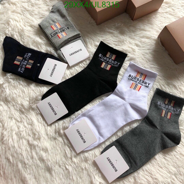 Burberry-Sock Code: UL8315 $: 29USD