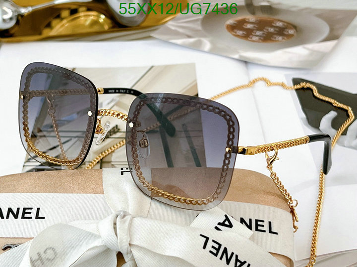 Chanel-Glasses Code: UG7436 $: 55USD