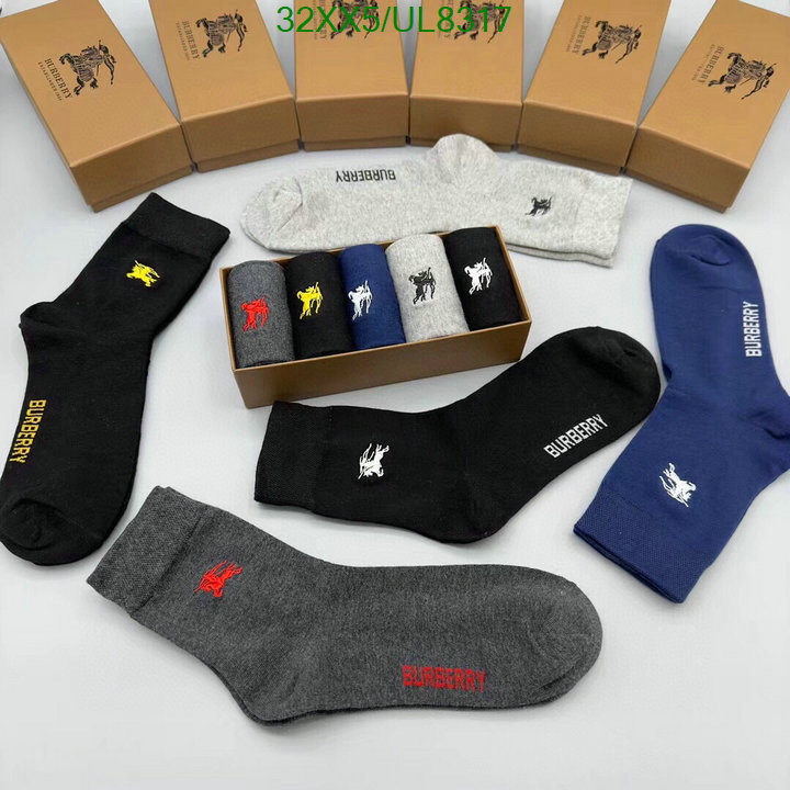 Burberry-Sock Code: UL8317 $: 32USD