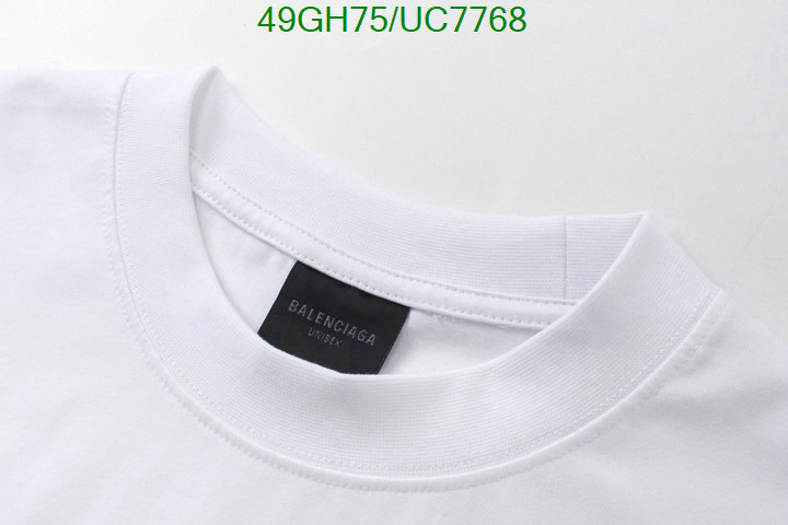 Balenciaga-Clothing Code: UC7768 $: 49USD