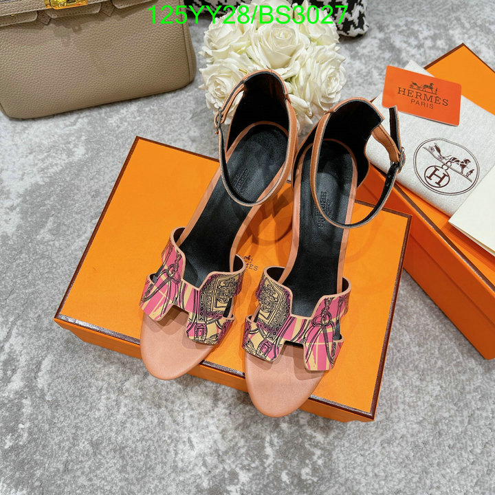 Hermes-Women Shoes Code: BS3027 $: 125USD