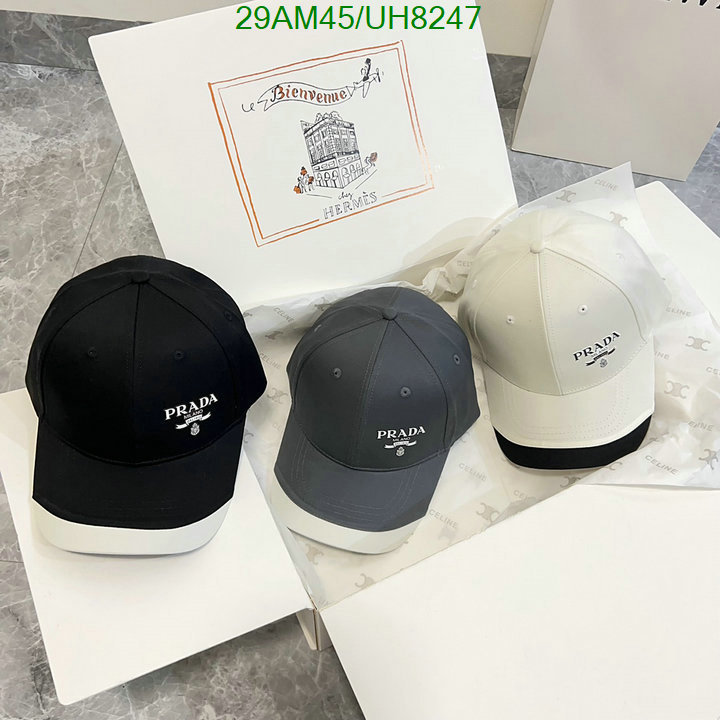 Prada-Cap(Hat) Code: UH8247 $: 29USD