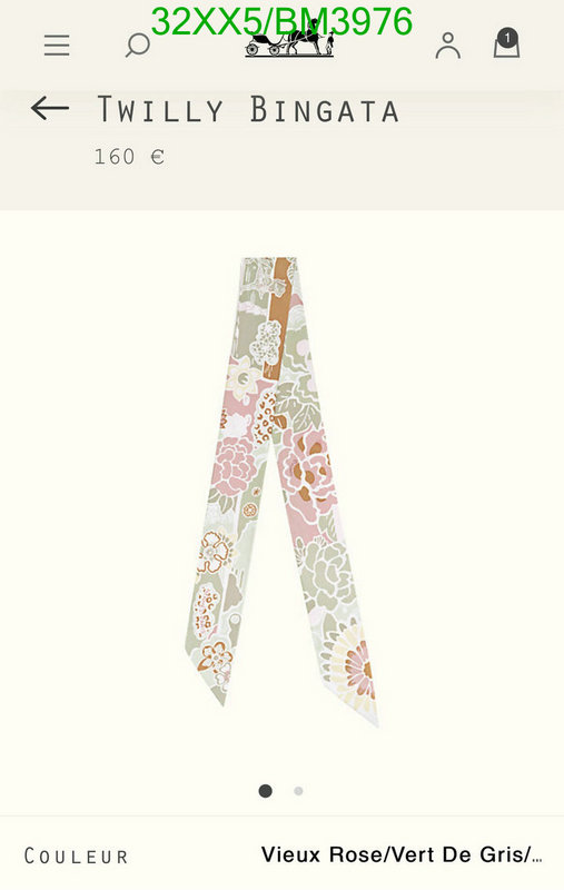 Hermes-Scarf Code: BM3976 $: 32USD