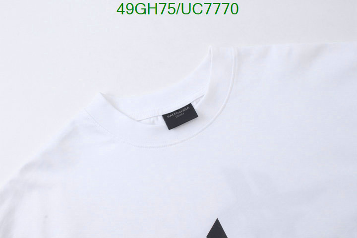 Balenciaga-Clothing Code: UC7770 $: 49USD