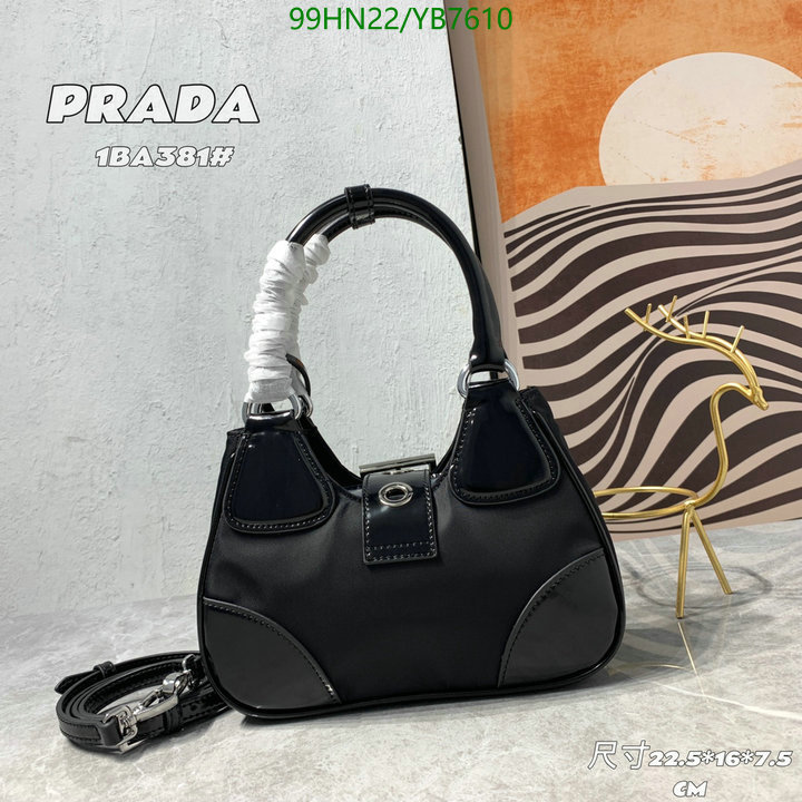 Prada-Bag-4A Quality Code: YB7610 $: 99USD