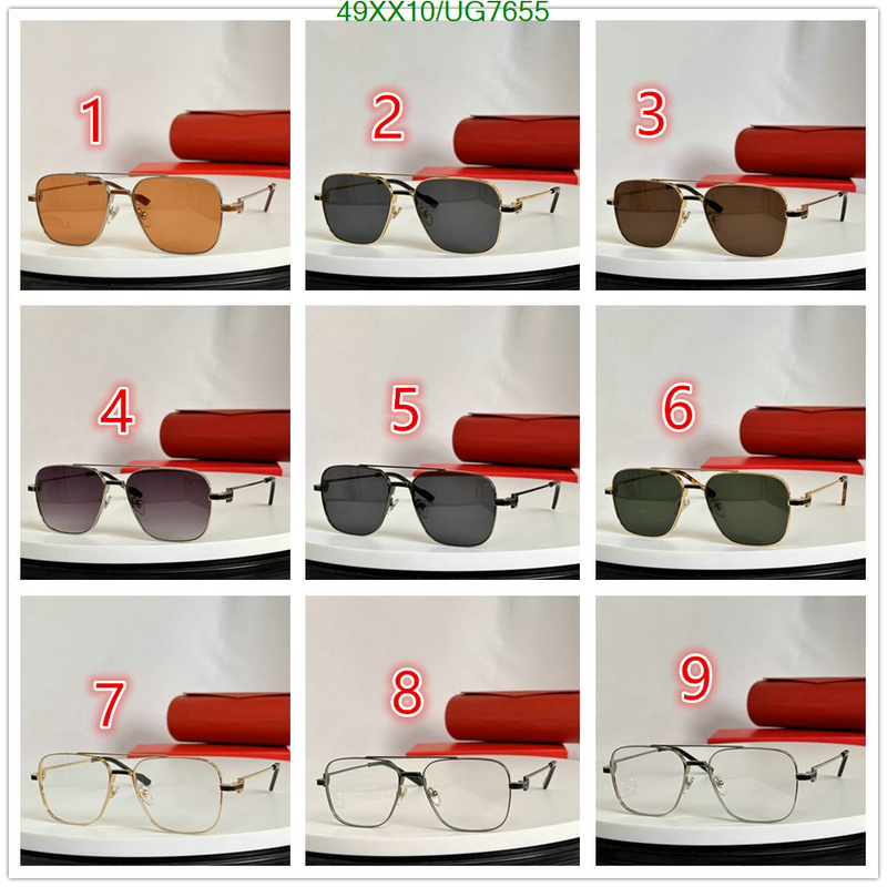 Cartier-Glasses Code: UG7655 $: 49USD