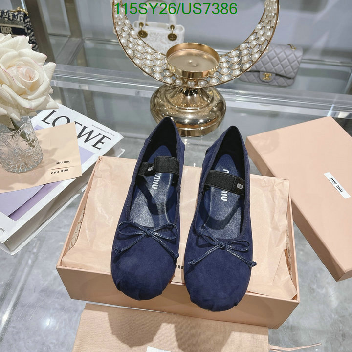 Miu Miu-Women Shoes Code: US7386 $: 115USD