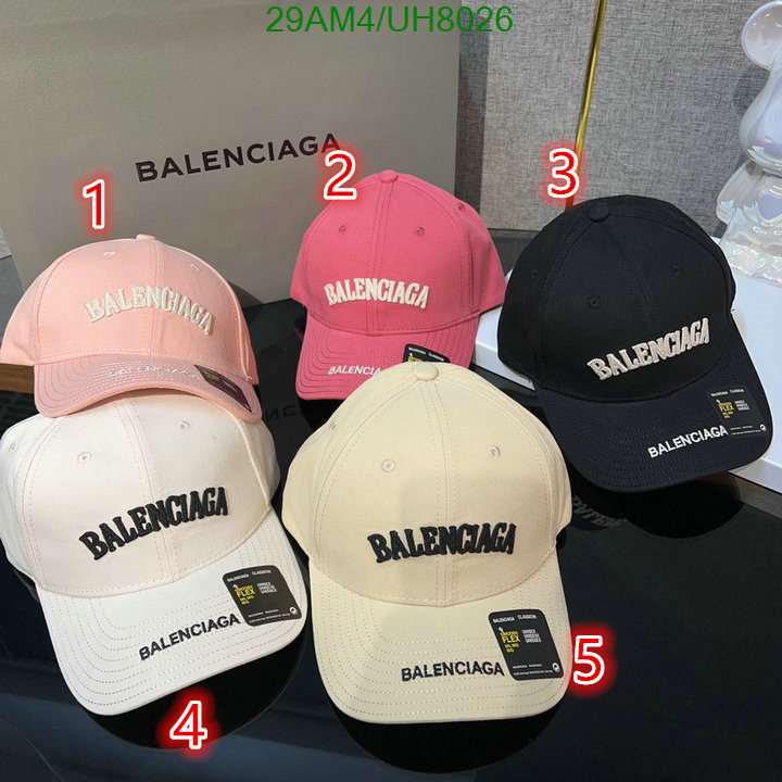 Balenciaga-Cap(Hat) Code: UH8026 $: 29USD