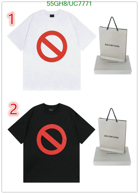 Balenciaga-Clothing Code: UC7771 $: 55USD